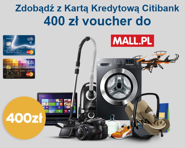 400 zł na zakupy w mall.pl