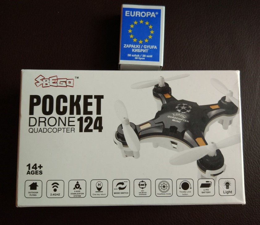 Pudełko Pocket Drone 124