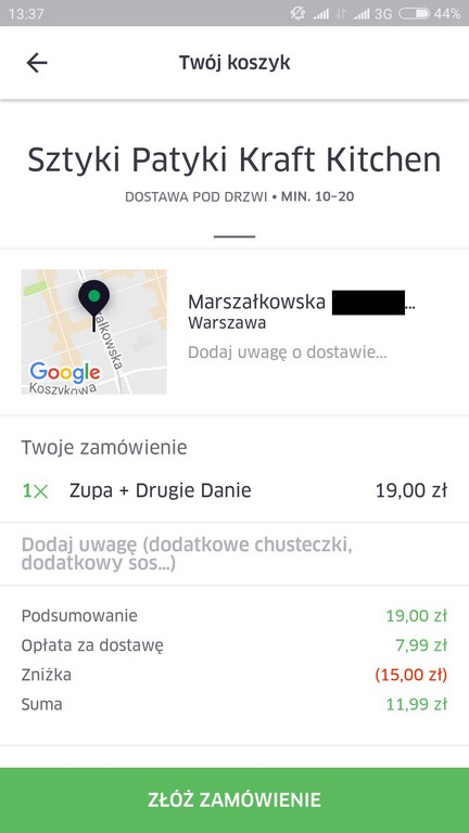 UberEats- jak to działa - bezprzeplacania.pl