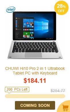 Chuwi H10 Pro 2 in 1 Ultrabook w promocji na Gearbest