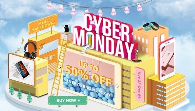 Cyber Monday na Gearbest