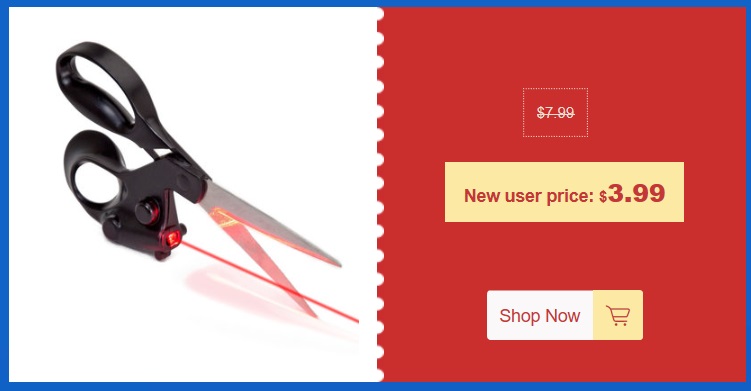 mid-year sale banggood - laserowe nożyczki