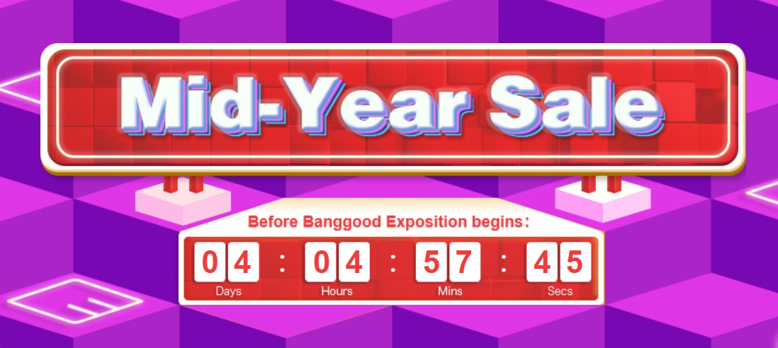 mid-year sale banggood - odliczanie
