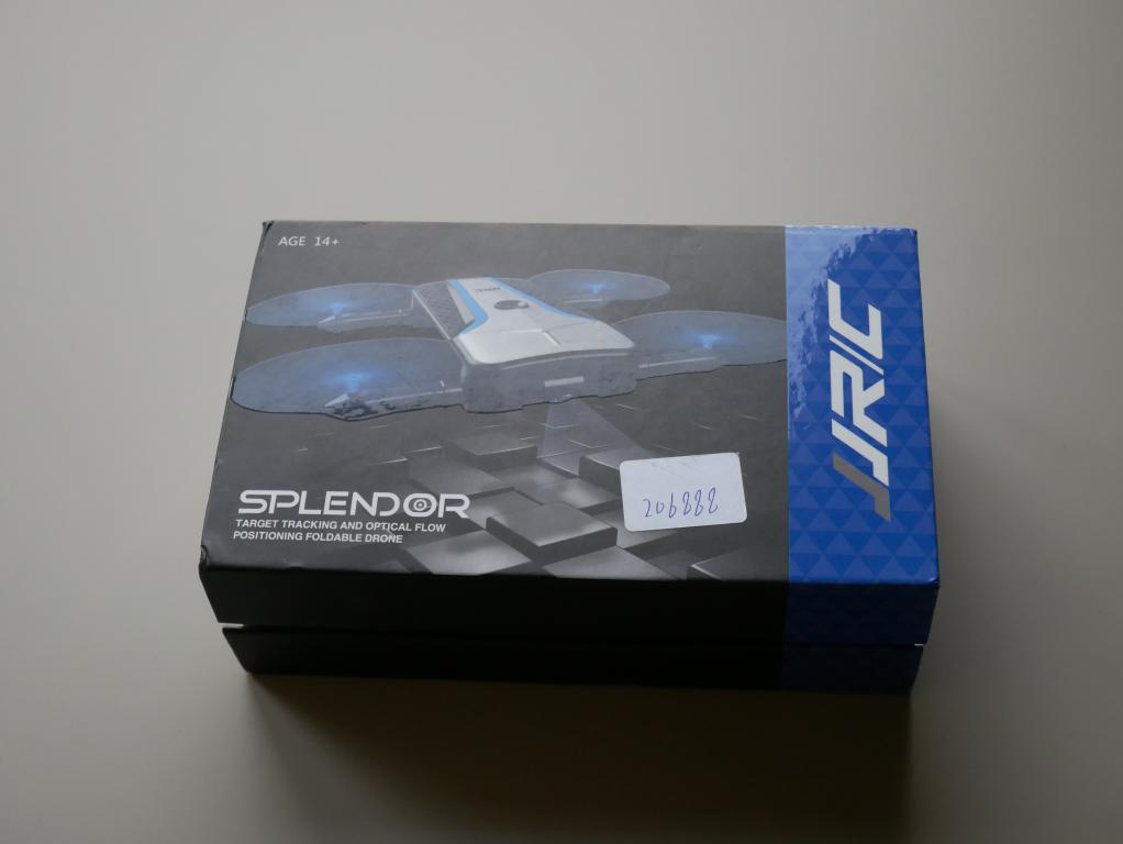 pudełko z dronem - recenzja JJRC H62 Splendor