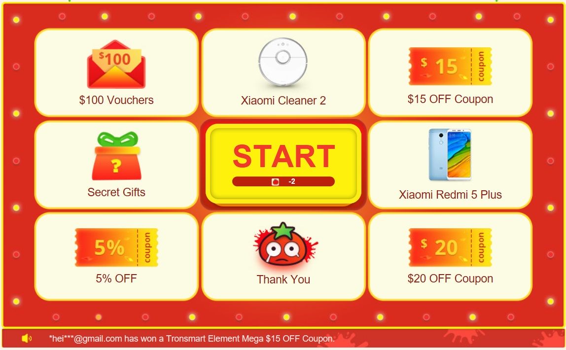 AUG Sale - sierpniowa promocja geekbuying.com - promocja La Tomatina