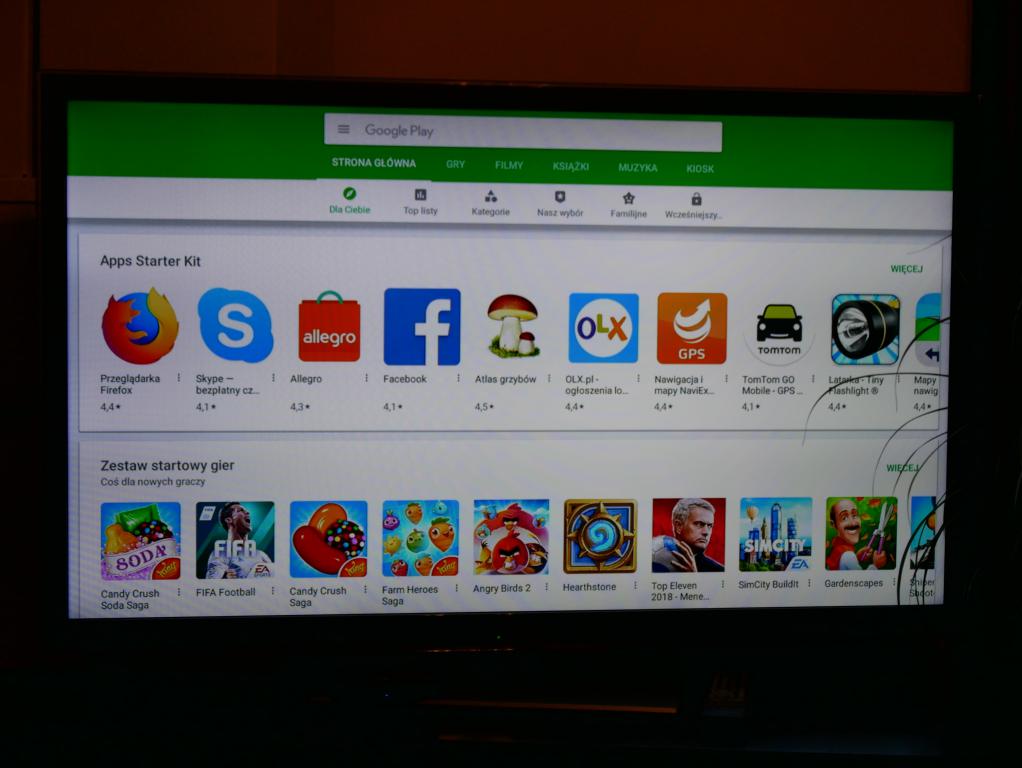 A5X Max - recenzja TV Boxa z Chin - Google Play