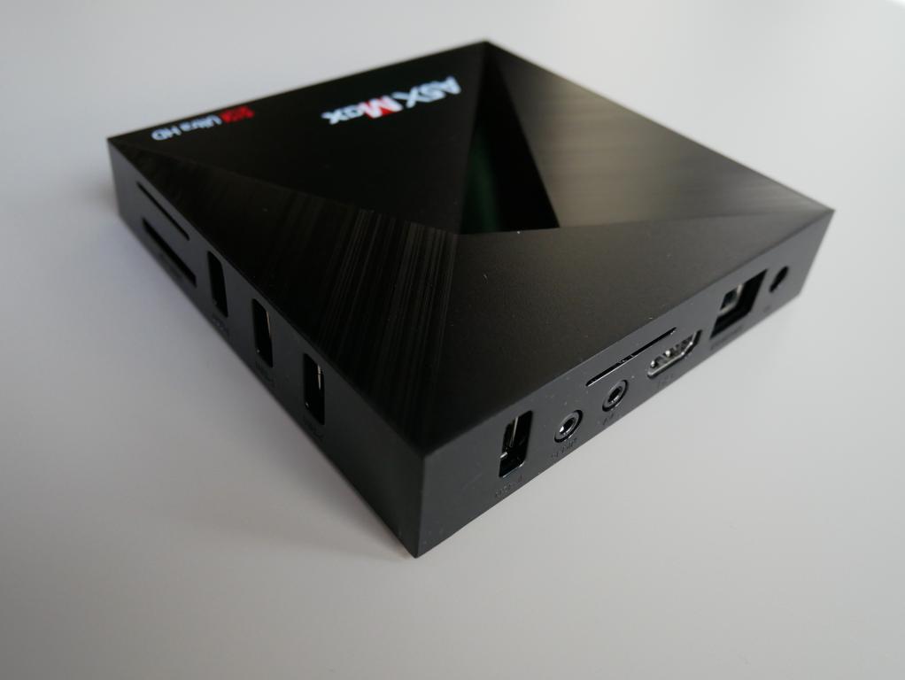 A5X Max - recenzja TV Boxa z Chin - tył TV Boxa