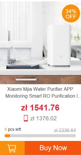 Wietrzenie magazynów geekbuying.com - clearance sale - Xiaomi Mjia Water Purifier