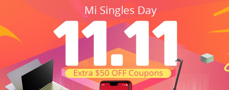 Mi Singles Day - wyprzedaż produktów Xiaomi na 11.11 - promocja
