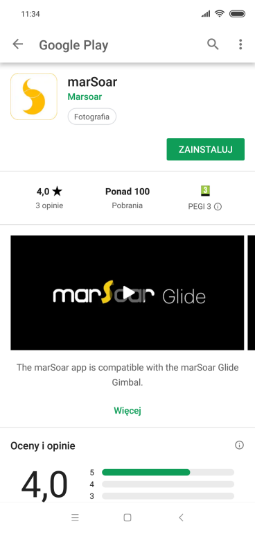 aplikacja MarSoar w Google Play
