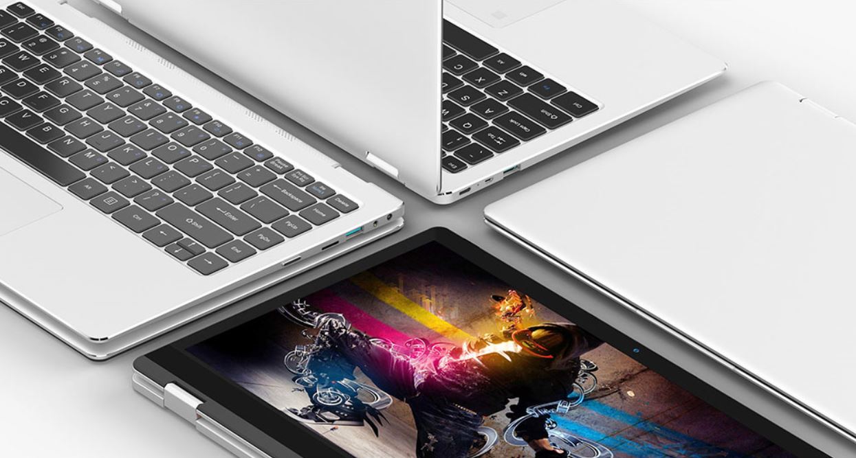 Notebook Teclast F6 Pro w świetnej cenie - laptop po złożeniu