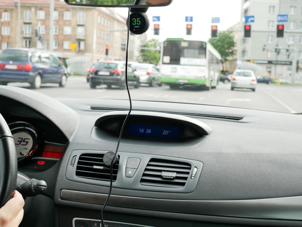 Navitel R1050 - recenzja wideorejestratora - w trakcie jazdy