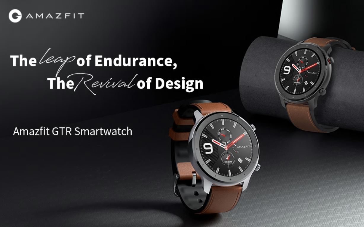 Smart Watch Amazfit GTR z Gearbest - nowy Amazfit GTR Smartwatch