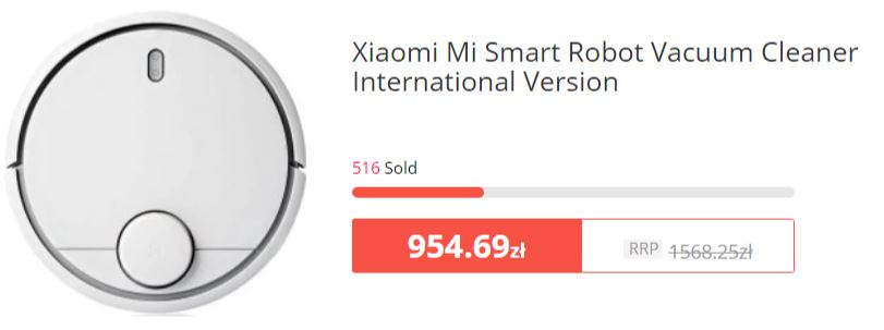 Wrześniowa super promocja Gearbest - Xiaomi Mi Robot - promocyjna cena