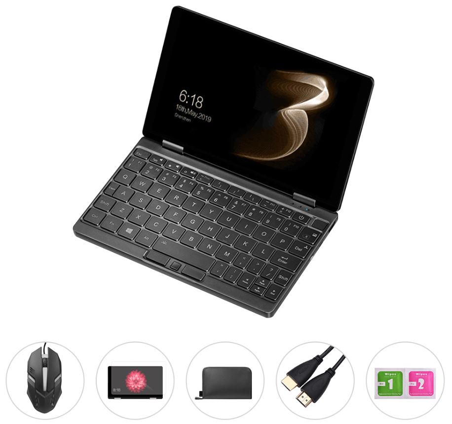 Wyprzedaż mini laptopów One Netbook One Mix 3S - zestaw z gratisami - czarny