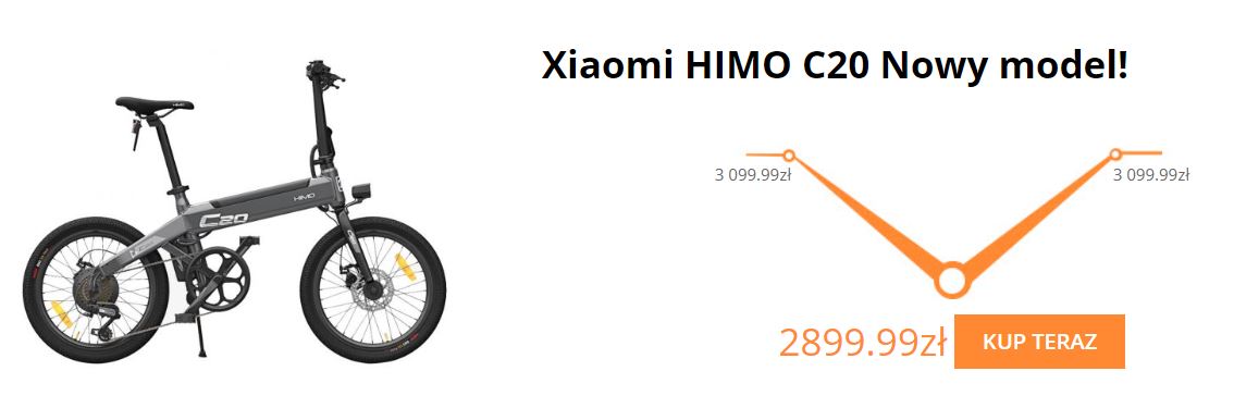 Opróżnianie magazynów geekbuying.pl - rower elektryczny Xiaomi HIMO C20