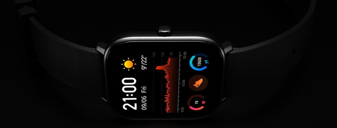 Przedsprzedaż Amazfit GTS - nowy Smart Watch na rynku - bokiem