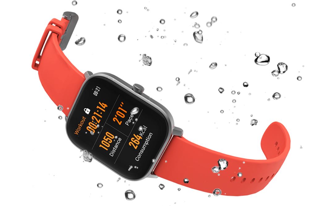 Przedsprzedaż Amazfit GTS - nowy Smart Watch na rynku - wodoodporność