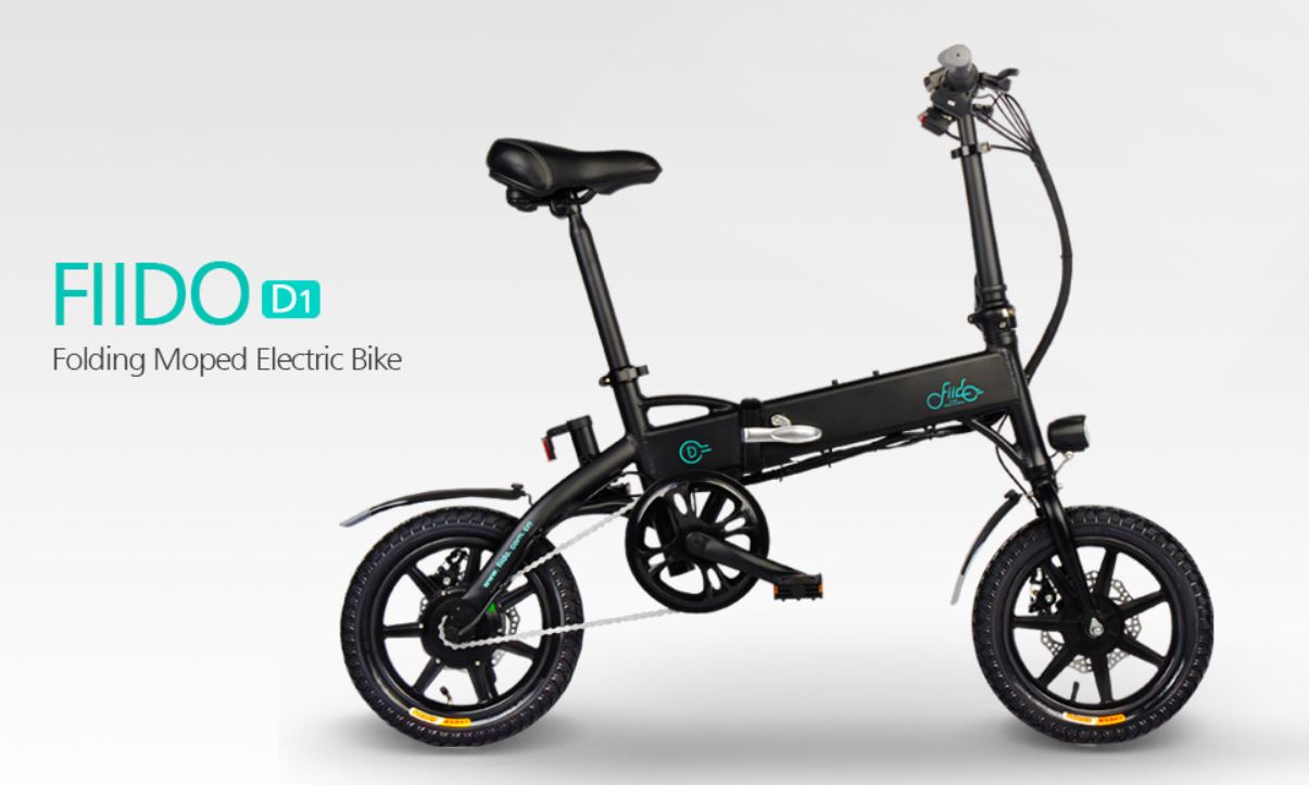Wyprzedaż pojazdów elektrycznych na Black Friday - rower elektryczny FIIDO D1