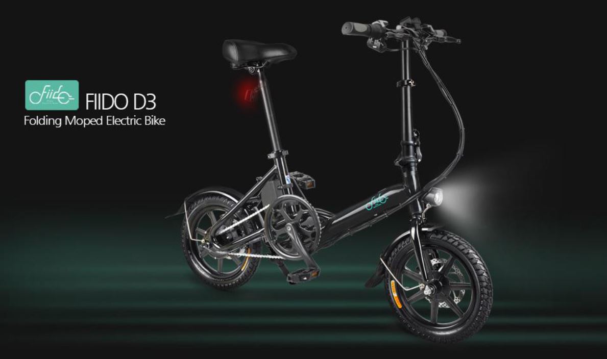 Wyprzedaż pojazdów elektrycznych na Black Friday - rower elektryczny FIIDO D3