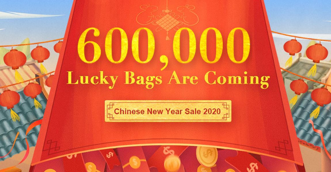 Promocja Banggood na Chiński Nowy Rok - kupony do pobrania