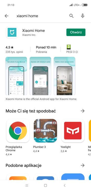Roborock S5 Max - recenzja - aplikacja Xiaomi Home