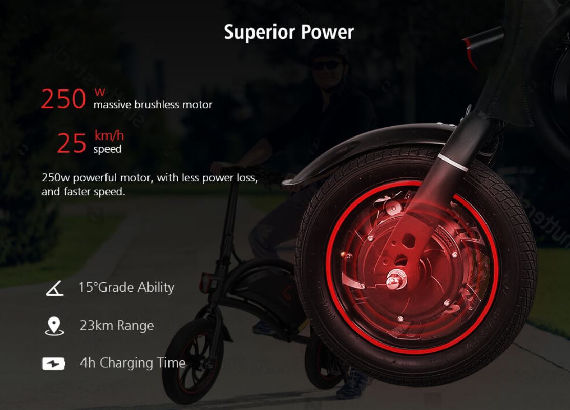 Premiera Kugoo Kirin B1 - nowego rowera w pełni elektrycznego! - napęd
