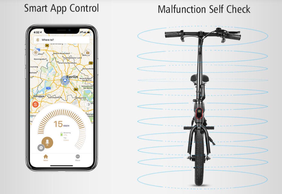 Premiera Kugoo Kirin B1 - nowego rowera w pełni elektrycznego! - współpraca z aplikacją na smartfony