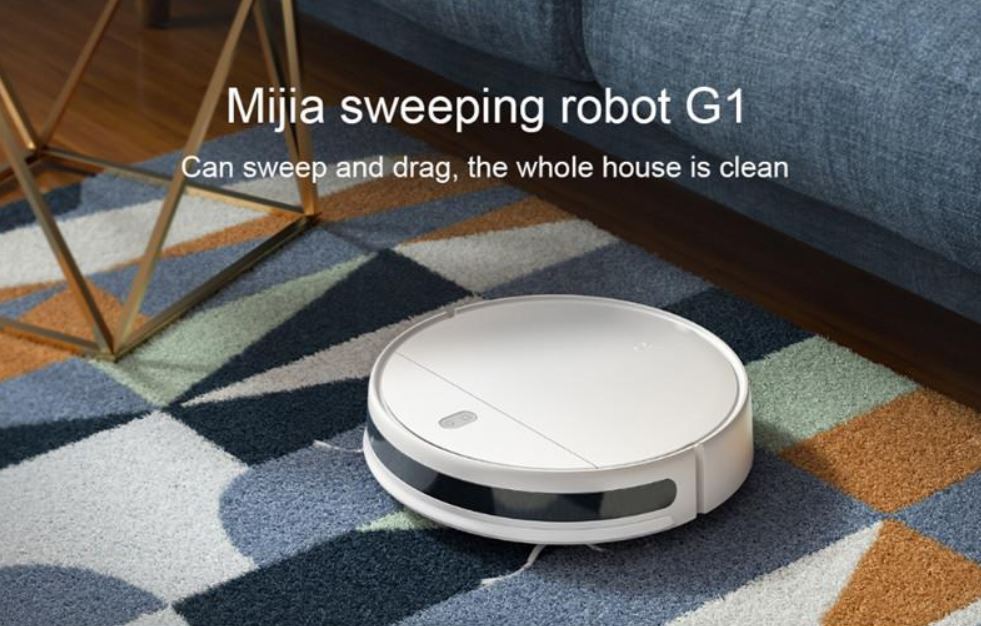 Wyprzedaż na półrocze w Gearbest - promocja 2020 - robot sprzatający Xiaomi Mijia G1