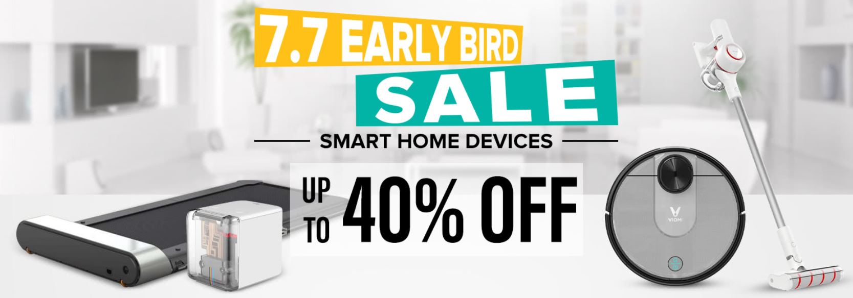 Wyprzedaż urządzeń Smart Home w geekbuying.com - early bird