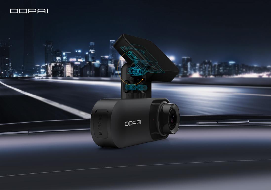 Kamera samochodowa DDPai Mola N3 - uchwyt