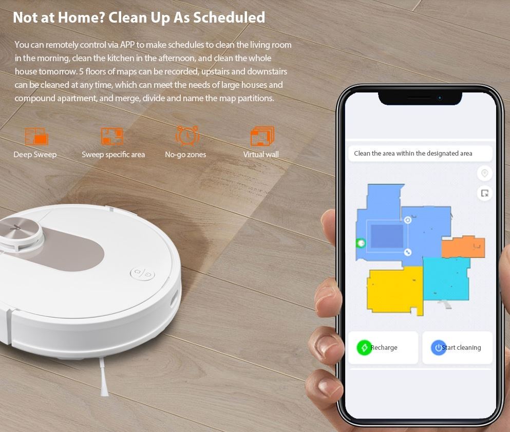 Premiera robota sprzątającego Viomi SE - obsługa przez aplikację Xiaomi Home