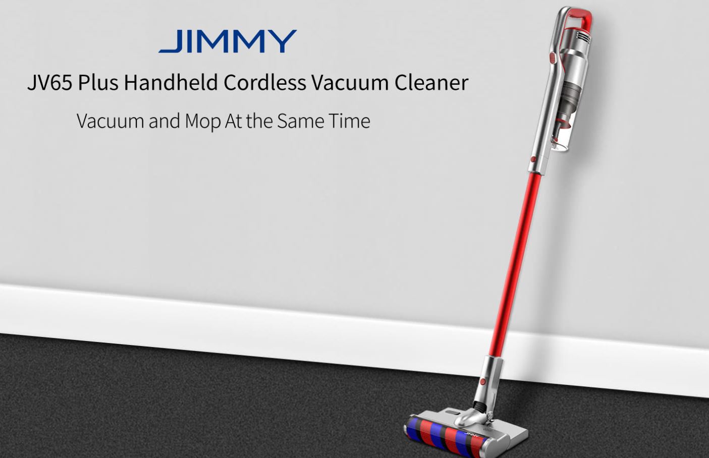 Jimmy JV65 Plus - premiera odkurzacza ręcznego z funkcją mopowania - odkurzacz z mopem