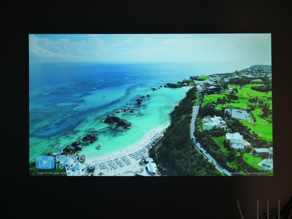 Blitzwolf BW-VP6 - recenzja projektora Full HD w super cenie - obraz w dzień