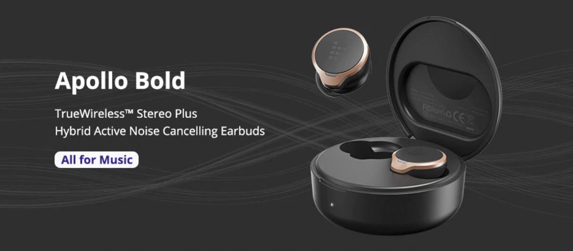 Sprzęt audio Tronsmart w MEGA cenach z okazji 11.11 na Aliexpress - słuchawki Bluetooth Apollo Bold