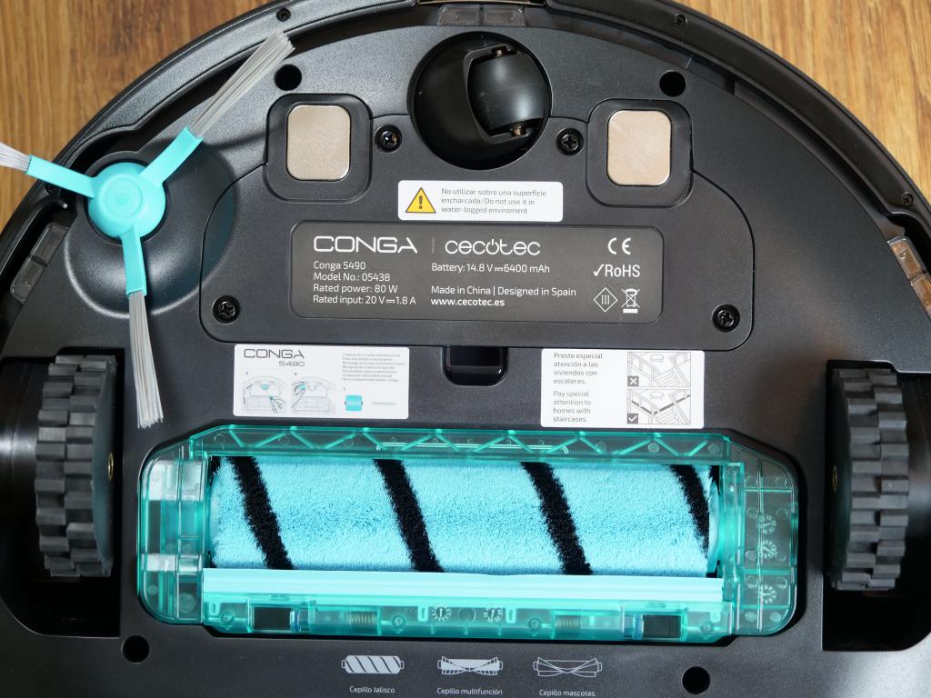 Cecotec Conga 5490 - recenzja robota sprzątającego o ogromnej mocy - parametry