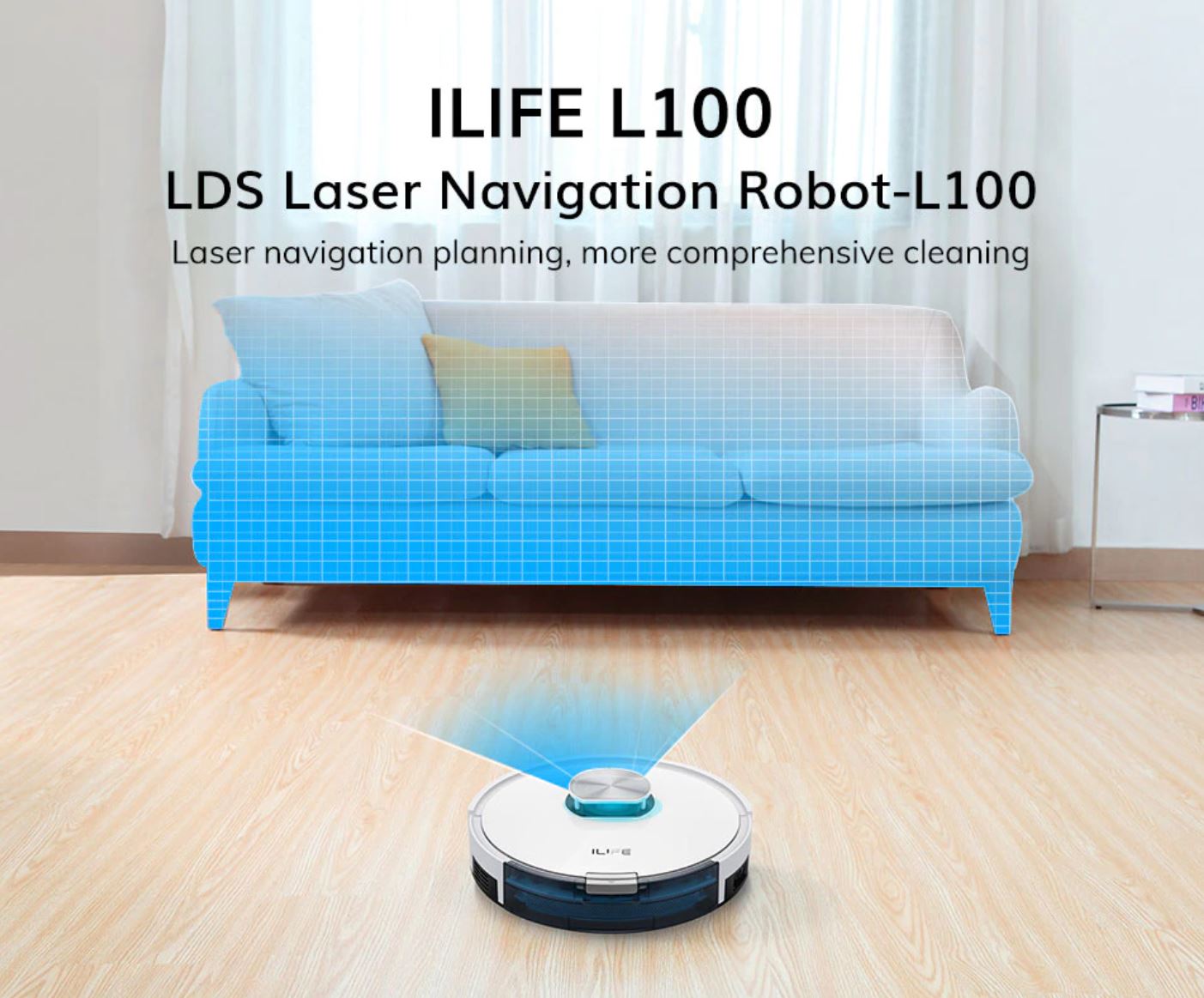iLife L100 - robot sprzątający z Aliexpress