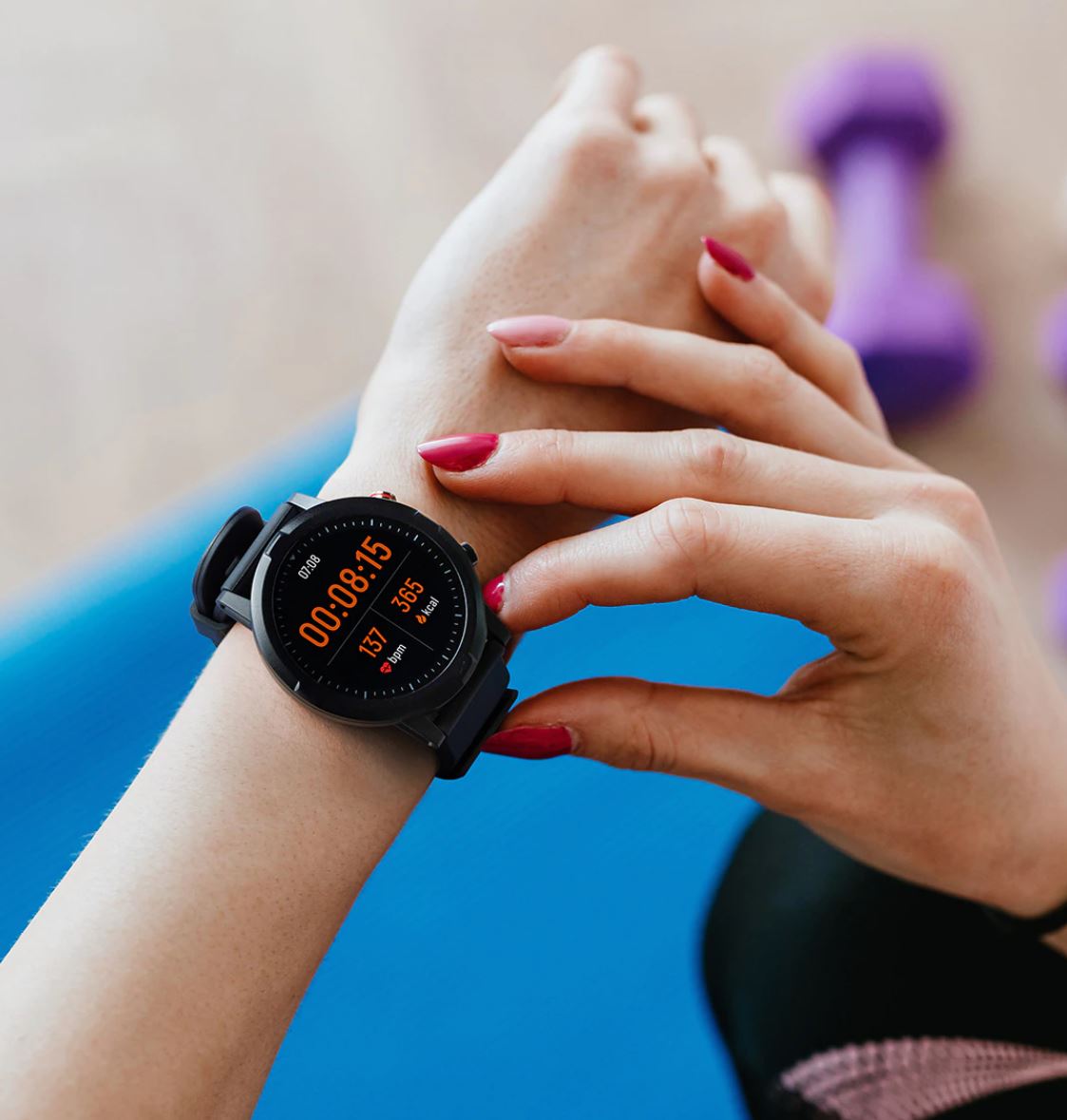 Smartwatche z Aliexpress - bogata oferta w rewelacyjnie niskich cenach - Haylou RT Smart Watch - stoper