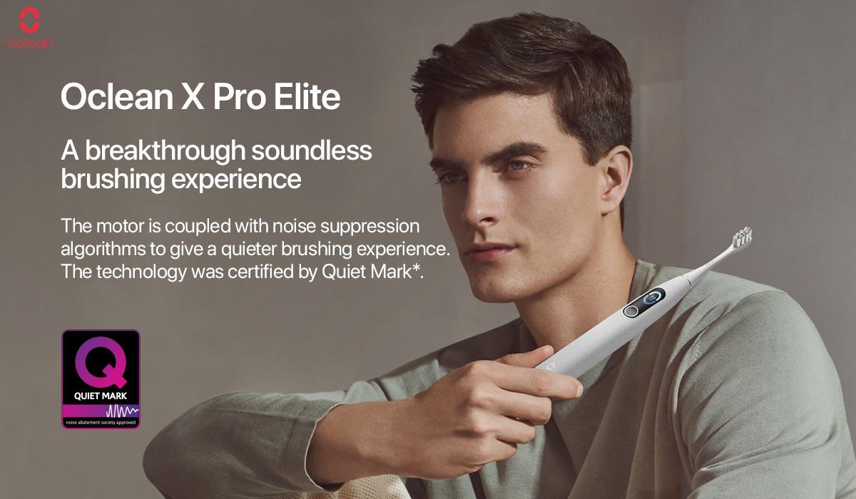 Szczoteczka soniczna Oclean X Pro Elite - Quiet Mark