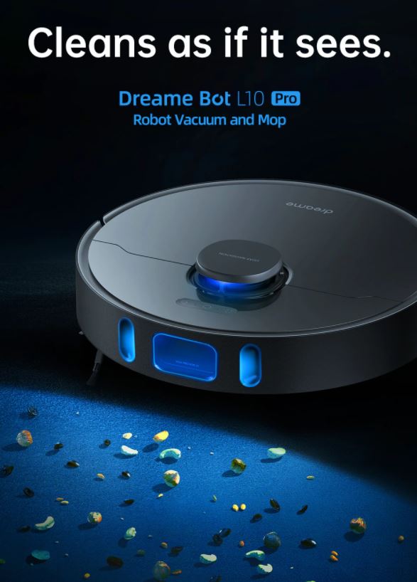 Dreame Bot L10 Pro - robot sprzątający który widzi