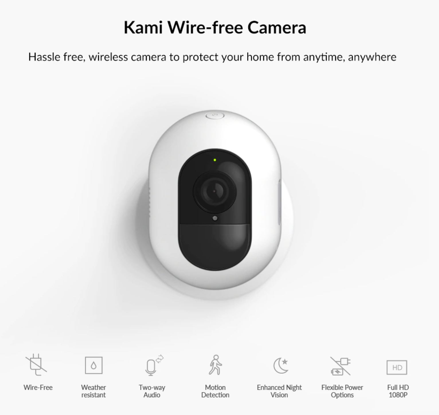 YI Kami Wire-free Camera