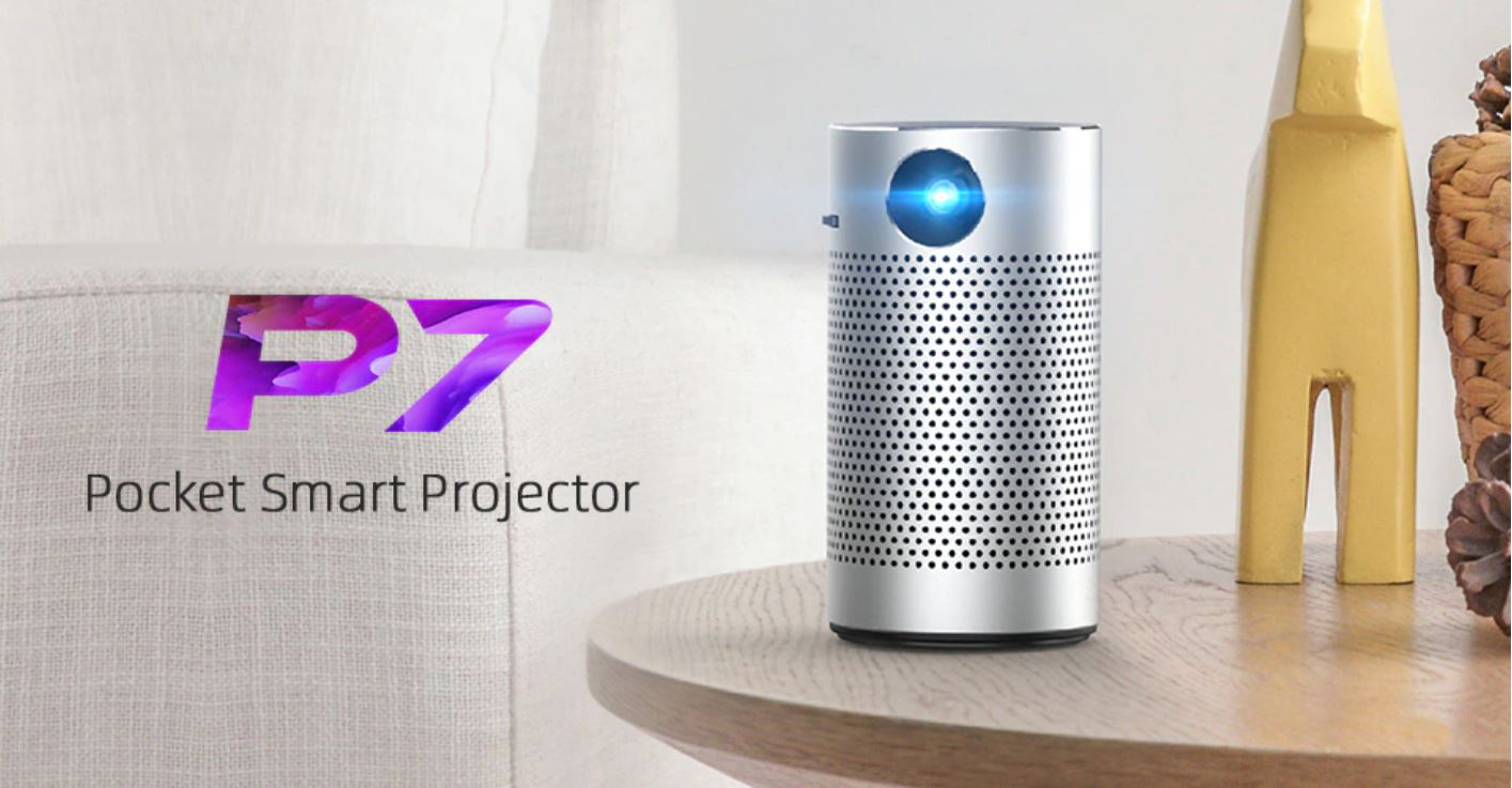 Kino domowe z Aliexpress - projektor BYINTEK P7 Pocket Smart Projector