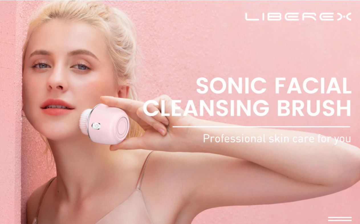 Promocje Aliexpress w dziale Beauty - soniczna szczoteczka do pielęgnacji twarzy LIBEREX