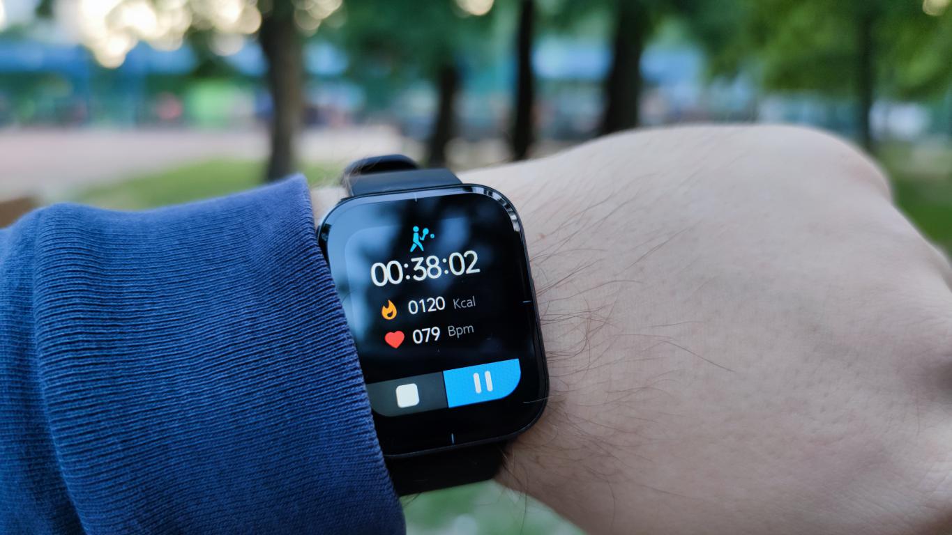 Mibro Color - recenzja smartwatcha w super cenie - tenis