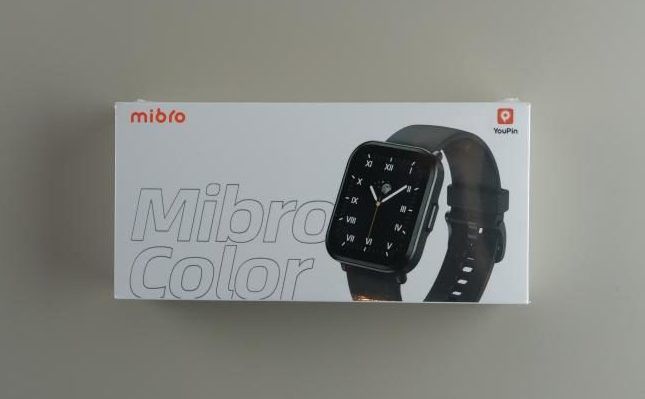 Mibro Color - recenzja smartwatcha w super cenie - pudełko, unboxing