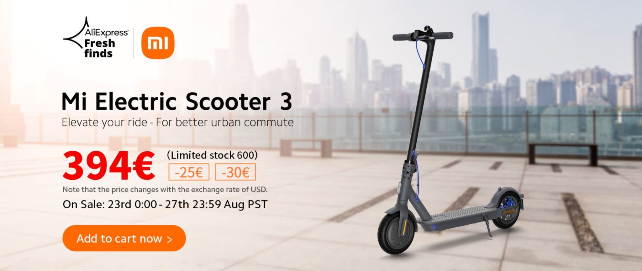 Back to school z AliExpress - premiera hulajnogi elektrycznej Xiaomi Mi Electric Scooter 3