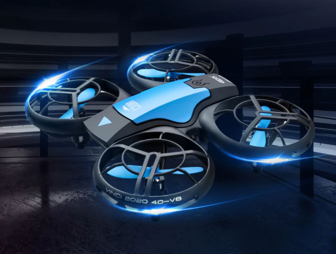 Drony z AliExpress - dron V8 - mini drone