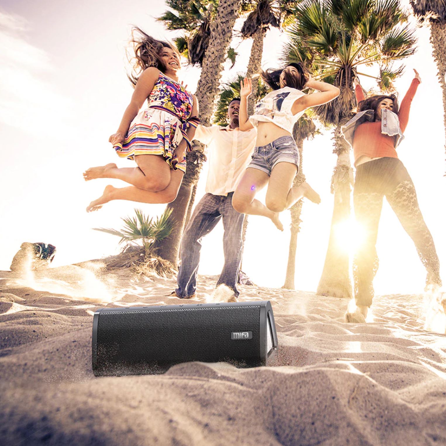 Głośniki i słuchawki Bluetooth z AliExpress - super oferty w promocji na koniec wakacji - mifa A10+ Portable bluetooth speaker
