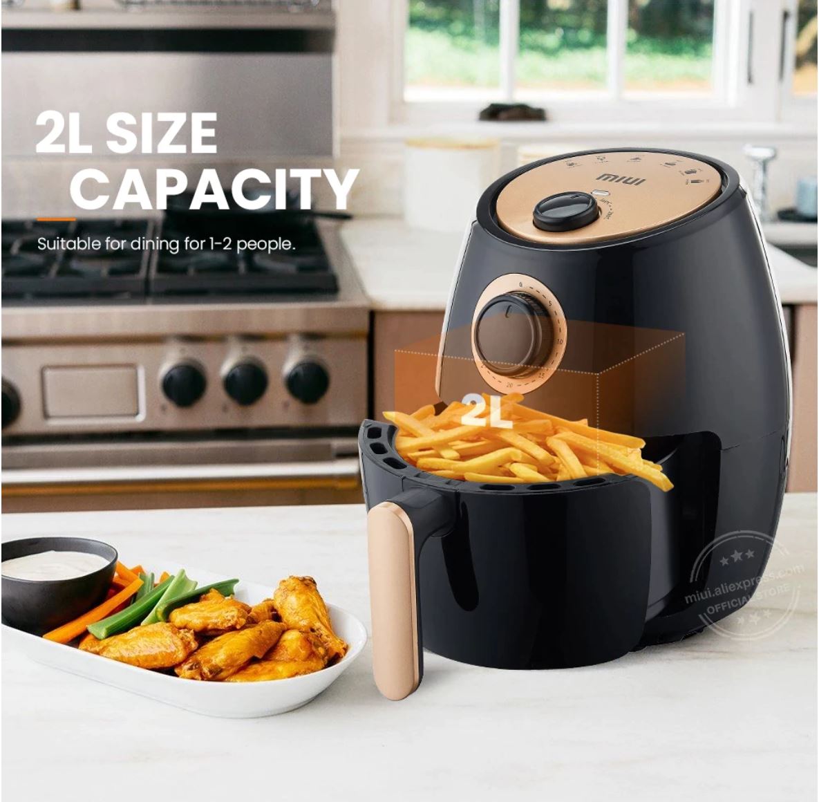 artykuły kuchenne - promocja Aliexpress - MIUI Smart Air Fryer