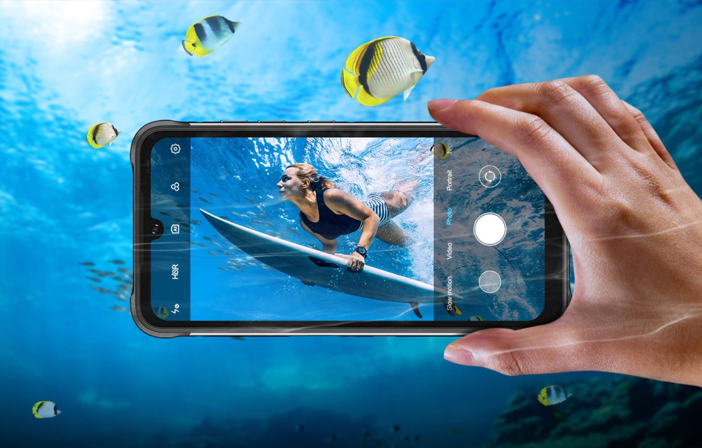 nowe produkty Aliexpress - Umidigi Bison Pro - nowy smartfon rugged - robienie zdjęć pod wodą